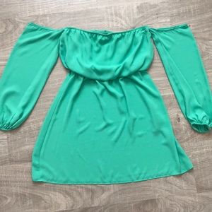 Off the shoulder dress